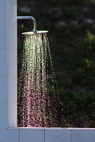 showering and bacteria