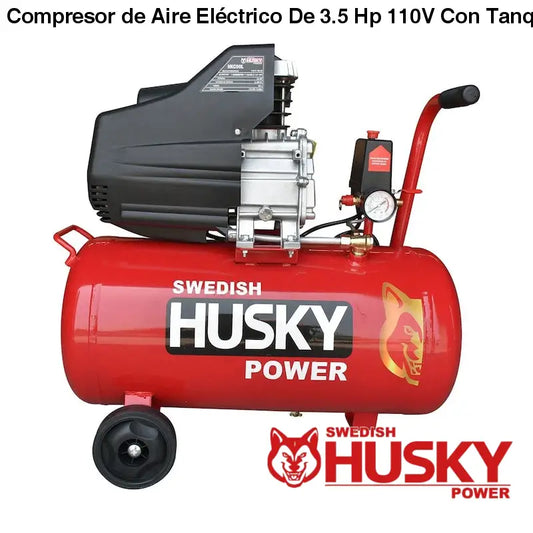 Mini Compresor de Aire Eléctrico Portátil 12V Y 200 Psi Husky TWISTER1 –  Husky Power