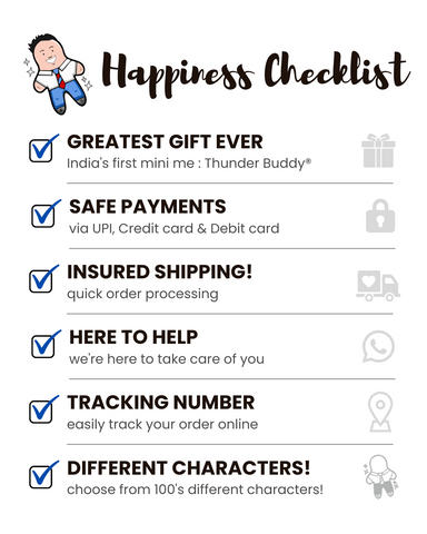 Thunder Buddy Happiness Checklist