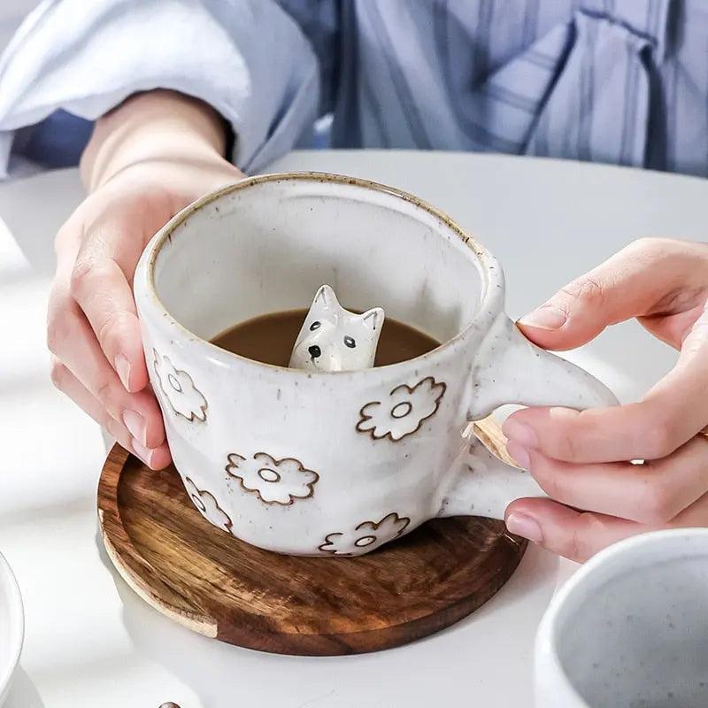 ​Grande tasse céramique "Surprise" | Théières à la folie