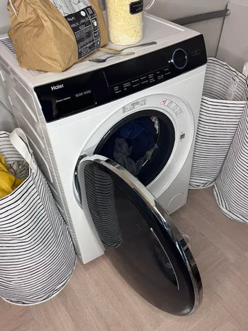 wasmachine laden