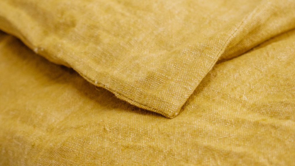Tekstura lnu od FlaxLin Eco Textiles