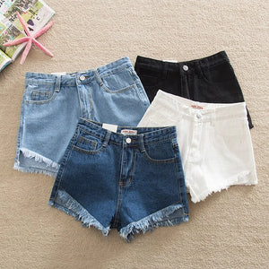 Summer Denim Shorts - HoneyWear  