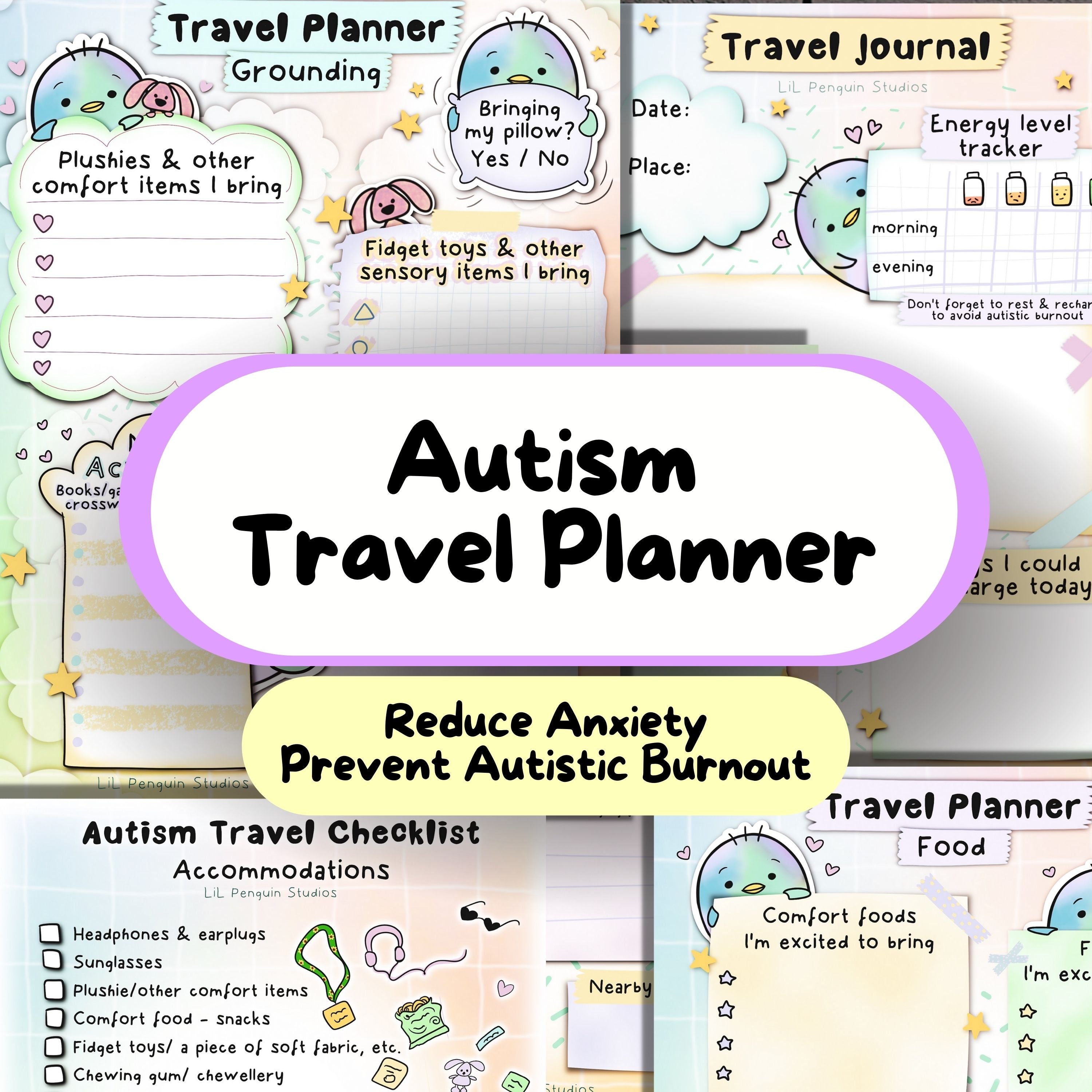 Autism Travel Planner (Printable)