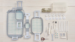 Baby Lock Array 6 Needle Embroidery Machine Included Accessories