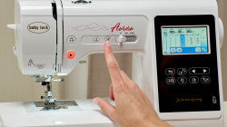 Baby Lock Aurora Sewing & Embroidery Machine Push Button Features