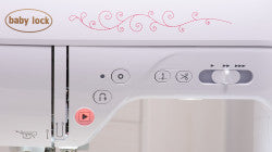 Baby Lock Bloom Sewing & Embroidery Machine Push-Button Features