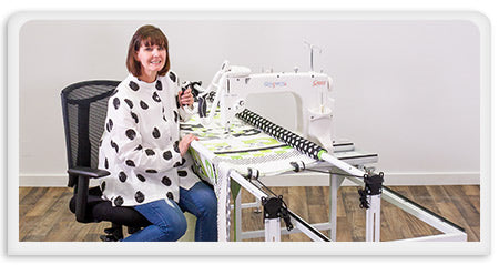 Grace Q-Zone Queen Frame Sitting or Standing Quilting