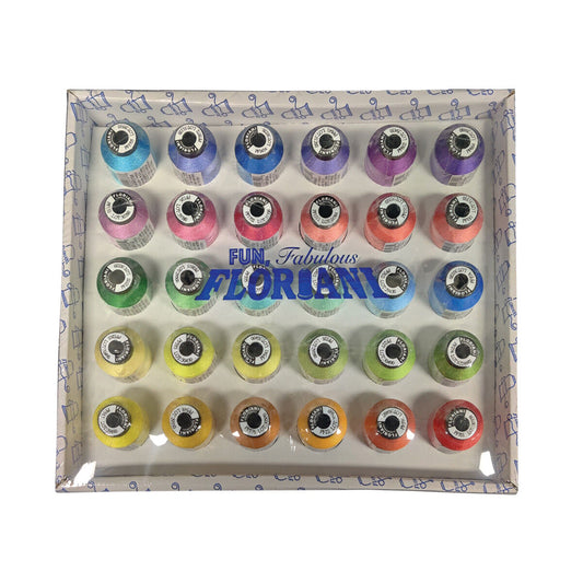 Floriani New Edition 30 Spool Thread Set – Quality Sewing & Vacuum