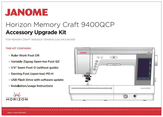 Janome Memory Craft 15000 Quilt Maker Accessory Upgrade Kit 