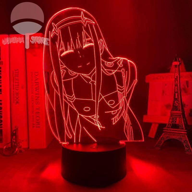 TIMPCV Anime Frank Zero Two 3D Night Light 16 Colors, 56% OFF