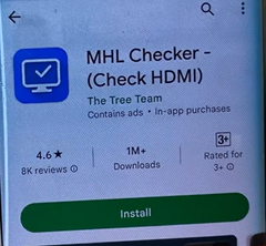 MHL Checker App: