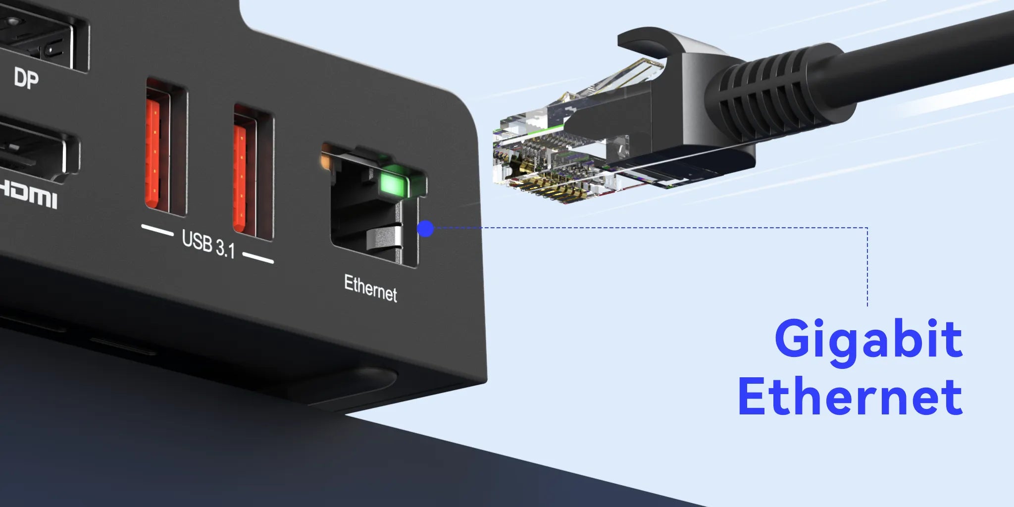 RJ45 Gigabit Ethernet