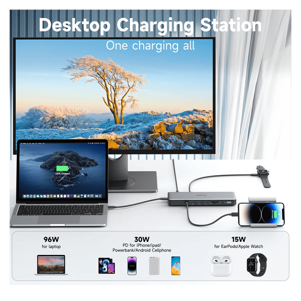 Desktop charging Station One charging all