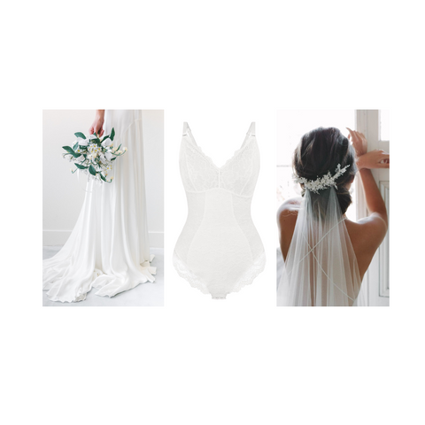 bridal shapewear white shapewear sexy bodysuit