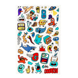 Goodbyn - Dishwasher Safe Lunchbox Stickers (over 150!) - Wacky Critters