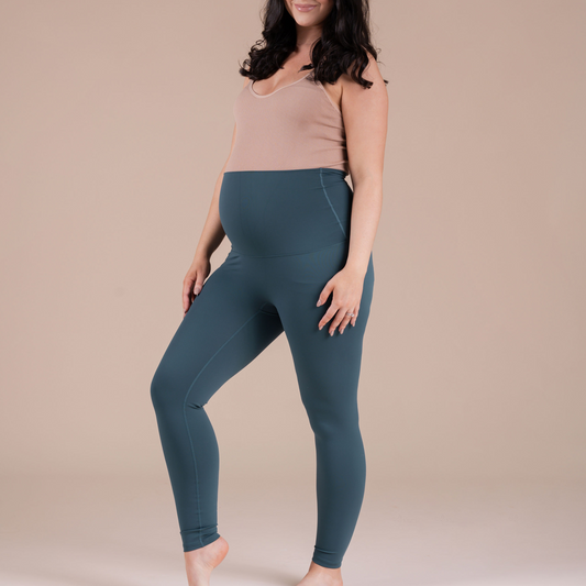 Emamaco: Pregnancy Recovery Leggings Release in Twilight Blue