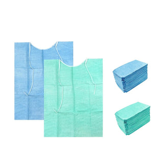 Contour Disposable Dental Bibs- 3ply/100pcs - APEX DENTAL SUPPLY