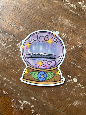 Sleeping Lady Sticker - Cold Moon Collective