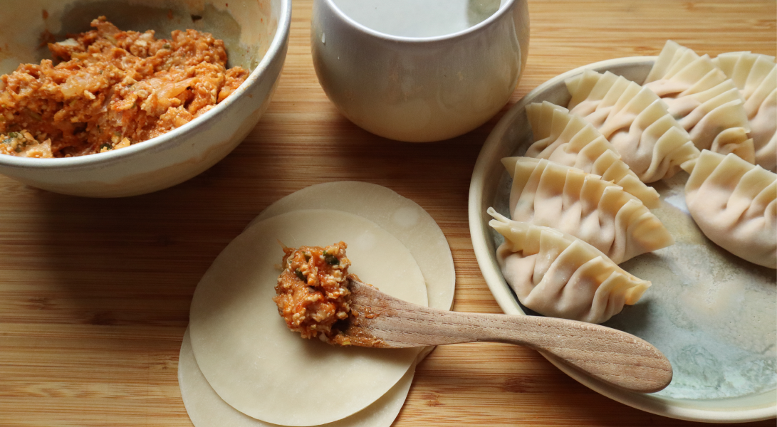 Image of Nourish: Kimchi Gyoza