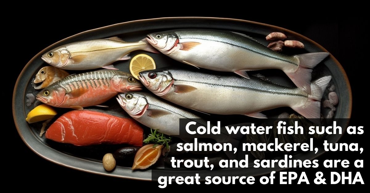 Cold water fish source of Omega 3