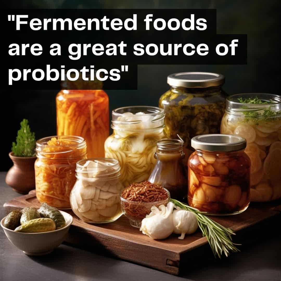 Fermented foods for gut health