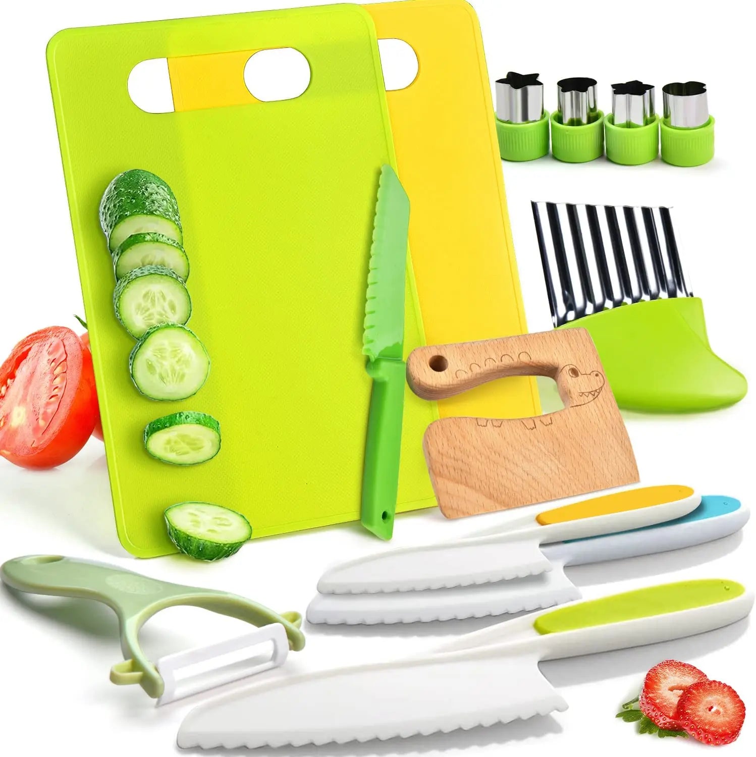 13 Pieces Kitchen Tools for Kids