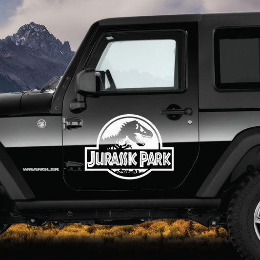 Jurassic Park Logo Sticker – Acid Ink Designs