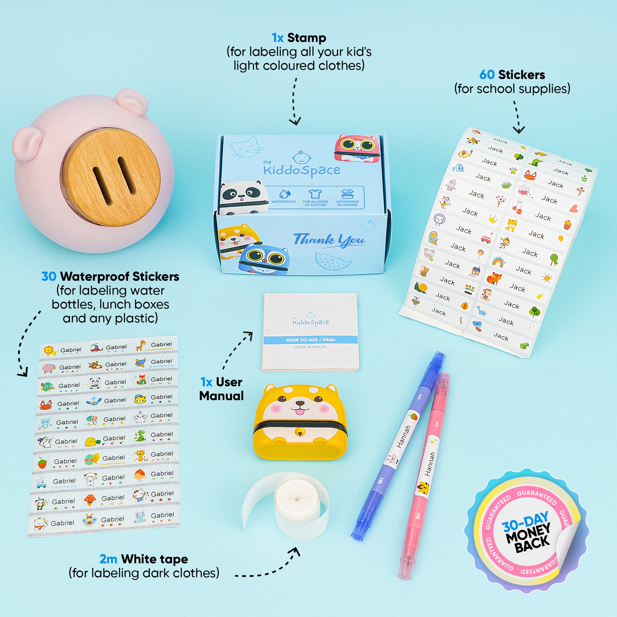 Educational – TheKiddoSpace AU  Name Stamps for Clothes, Organizers & Toys