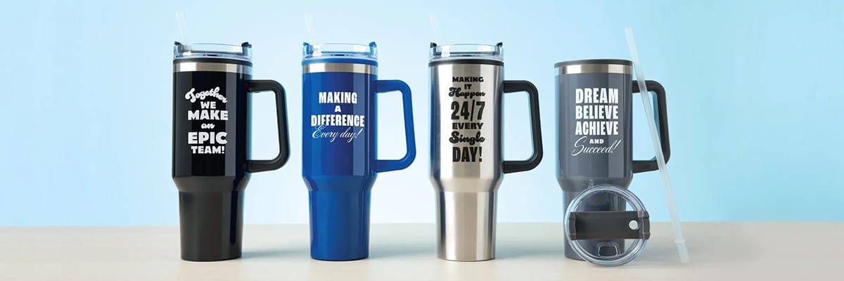 Add Your Logo: Hydro Flask® All Around™ Tumbler – Baudville