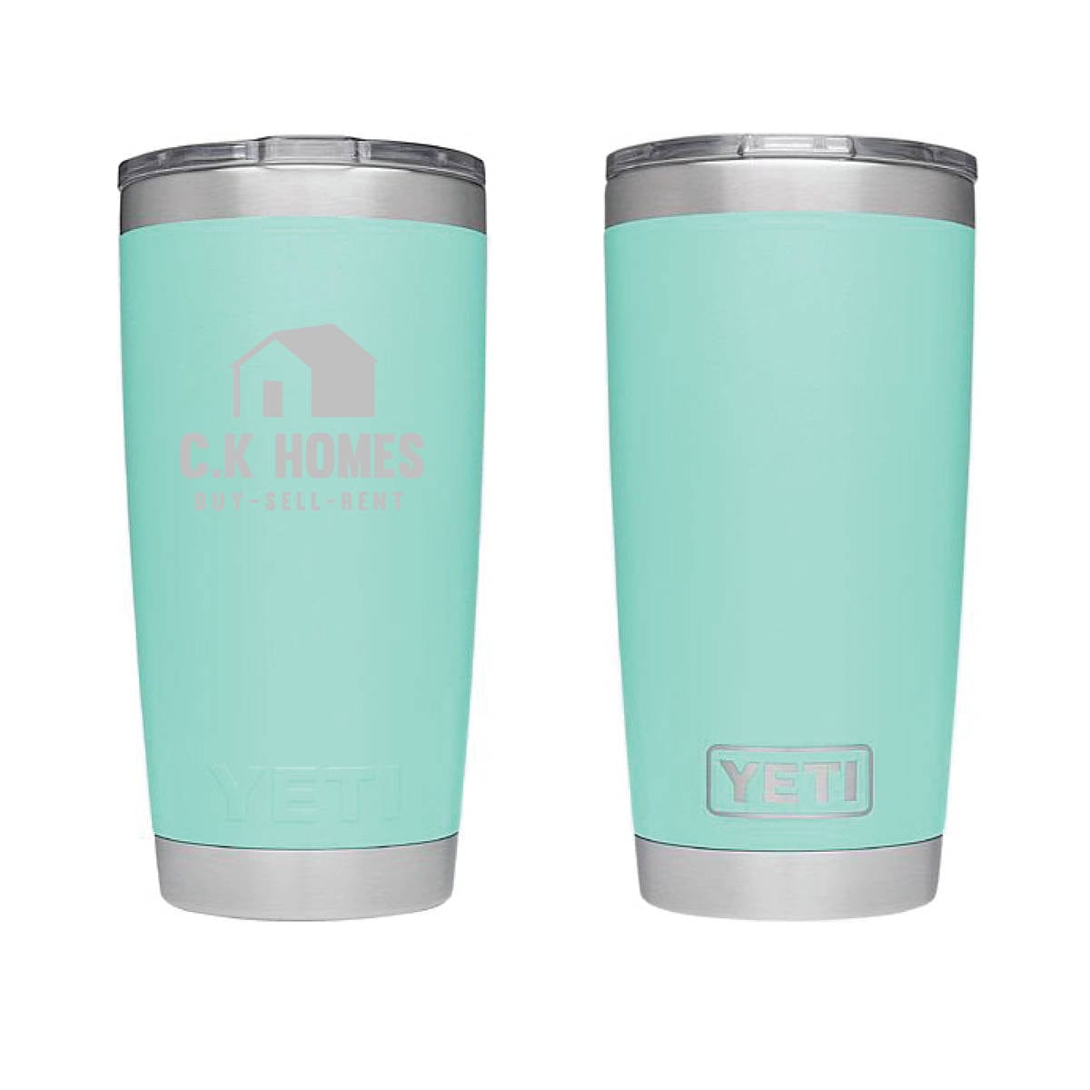 18oz TFT Logo Yeti Rambler Water Bottle