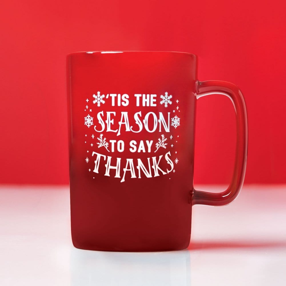 Very Merry Clear Glass Mug – Butler Design Co.