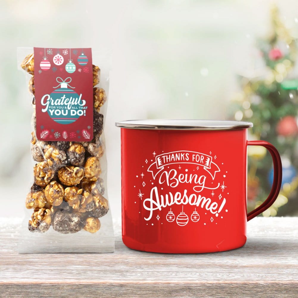 Winter Wonderland Mug Warmer Gift Set - We Appreciate You – Baudville