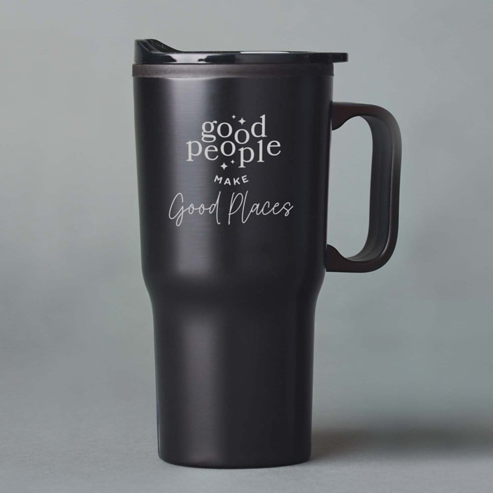 Motivational Insulated Tumbler | Cosmic Copper Coffee Tumbler - Purpose Is Your Why | Baudville