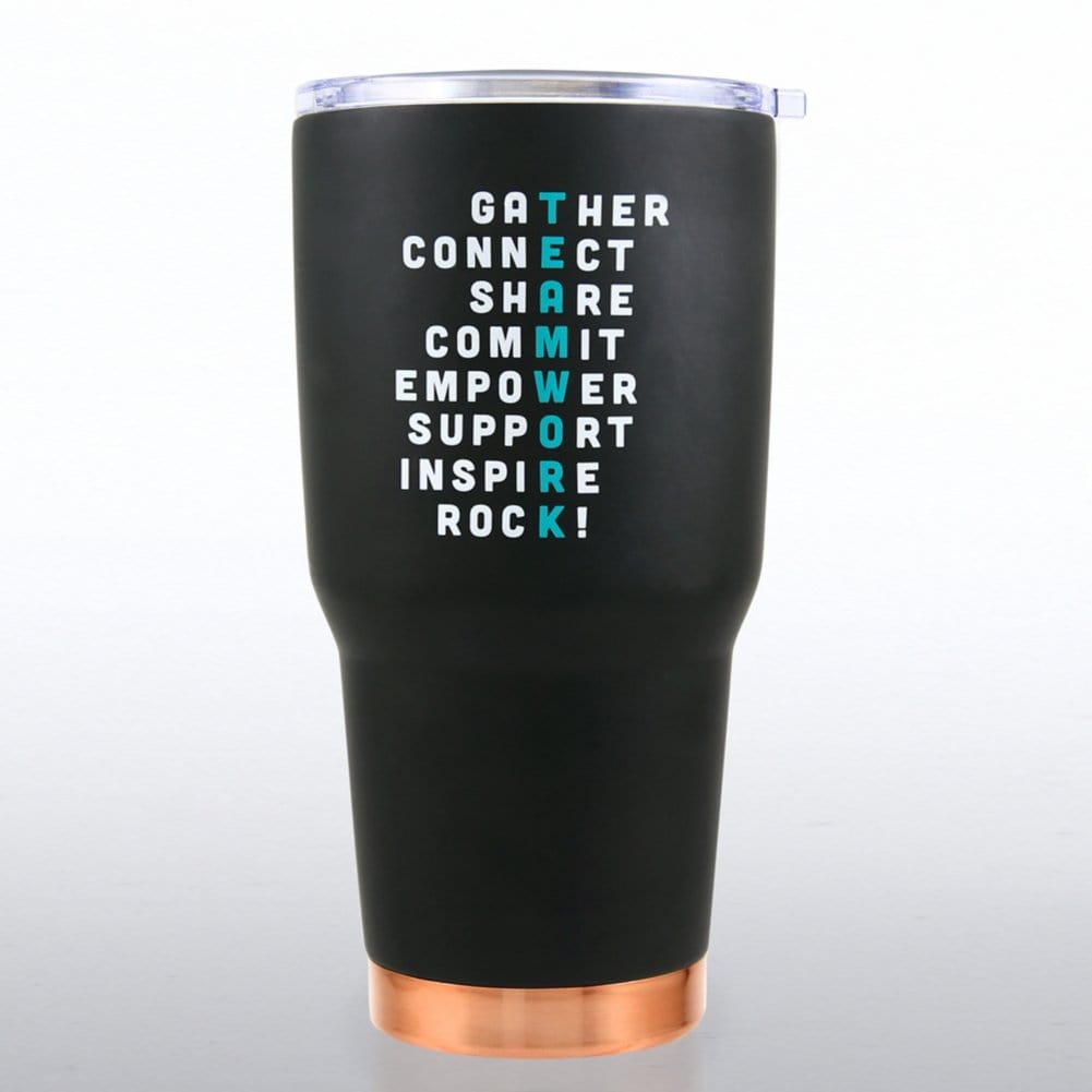 40 oz Stainless Steel Quencher Tumbler – Cali Bees Creations