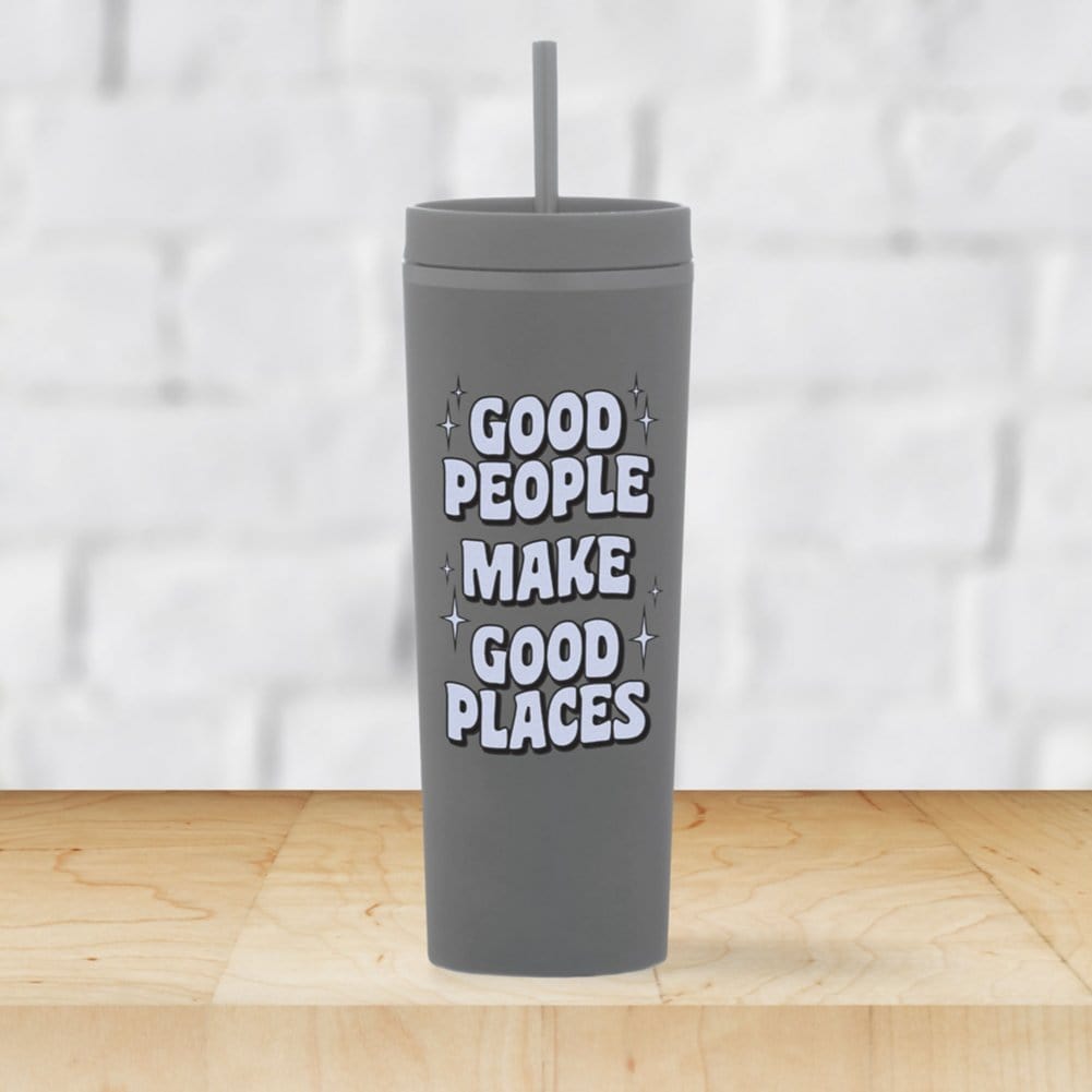 Motivational Insulated Tumbler | Cosmic Copper Coffee Tumbler - Purpose Is Your Why | Baudville