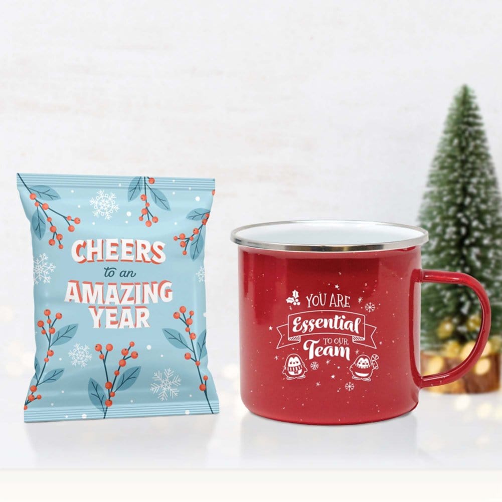 Winter Wonderland Mug & Warmer Gift Set - Cheers to You and All