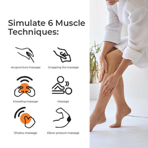 Buy CONSONANTIAM Body Massager for Pain Relief Wireless Vibrating Massager  8 Mode & 19 Strength Level EMS Massager Mini Massager Butterfly Massager  for Shoulder Legs Massage Neck Massager Back Massager Click to