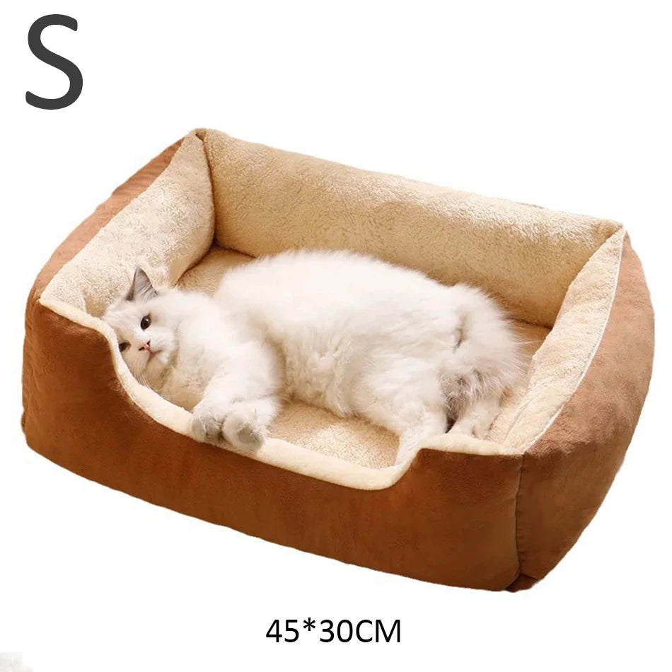 Bed for Cats Pet Products Cushions Kitten Goods Accessories Dog All Houses Supp - Picture 14 of 27