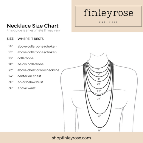 Necklace Length & Size Charts: How to choose the right length? | Tiffany &  Co.