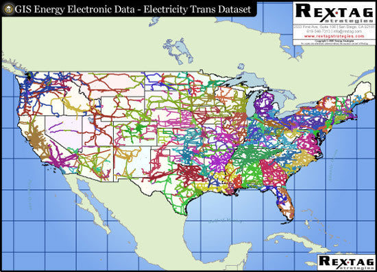 Electricity Transmission Digital GIS Data - US – Hart Energy Store