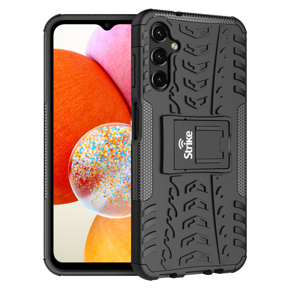 Strike Rugged Case for Samsung Galaxy A14 (Black)