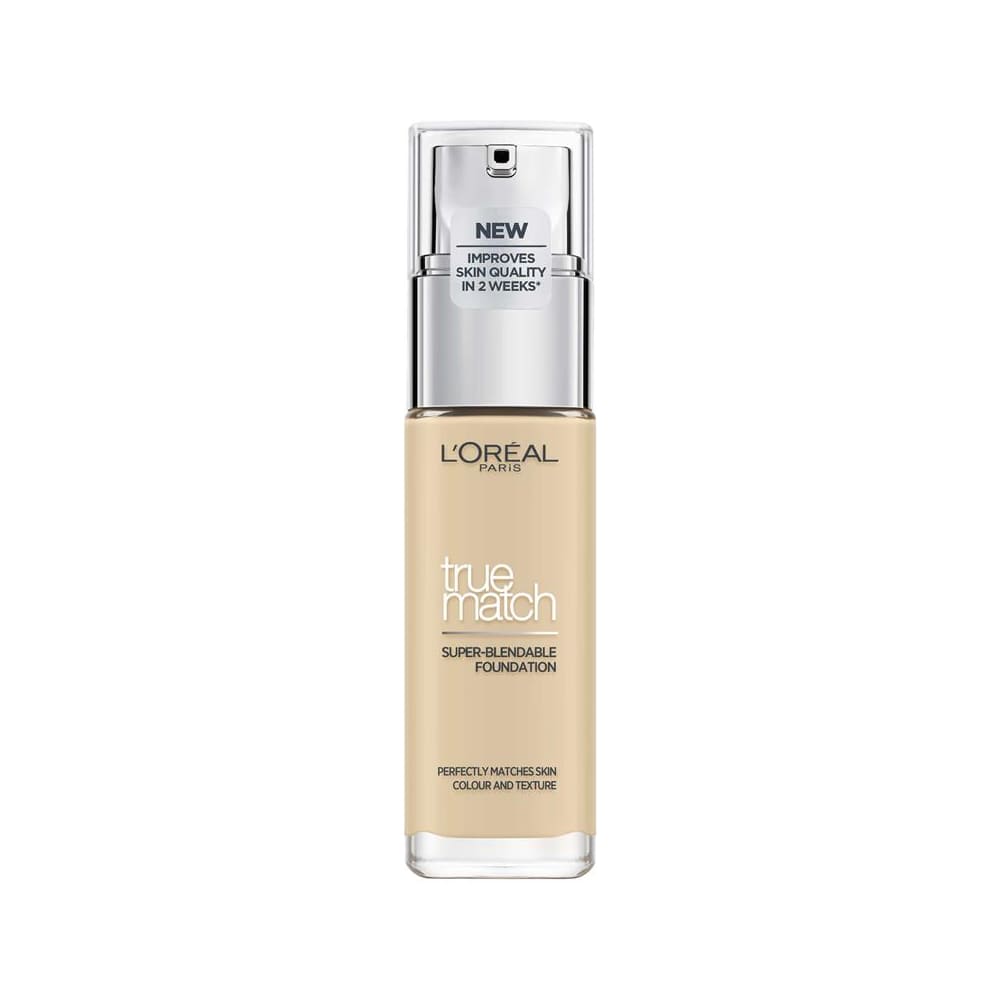 L'Oreal Paris True Match Super Blendable Foundation 1.W Golden Ivory 30ml