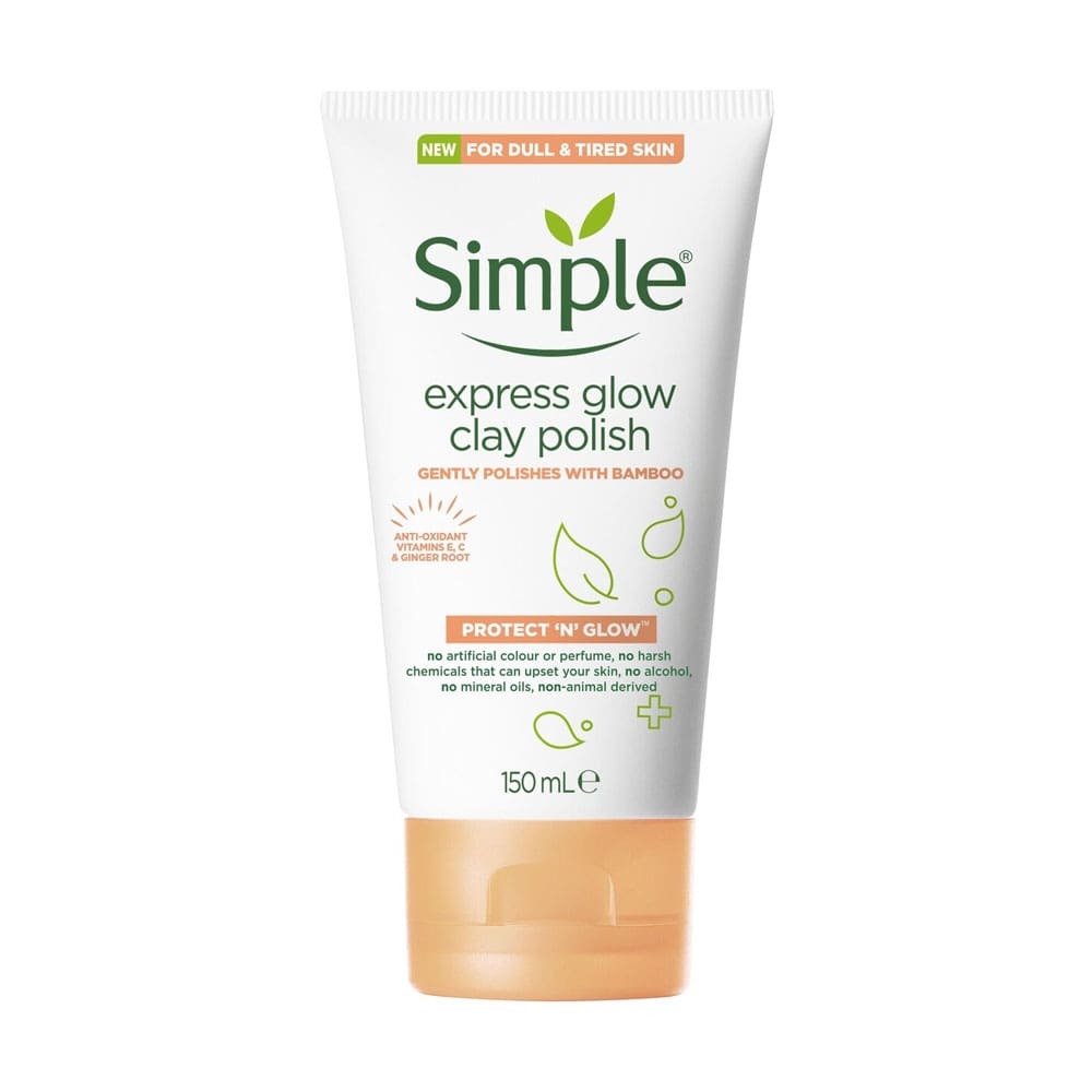 Simple Express Glow Clay Polish 150ml