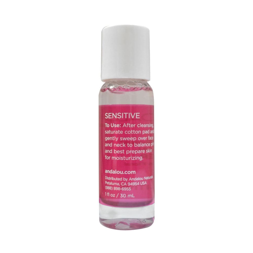 Andalou Naturals Sensitive 1000 Roses Floral Toner 30ml - Travel Size