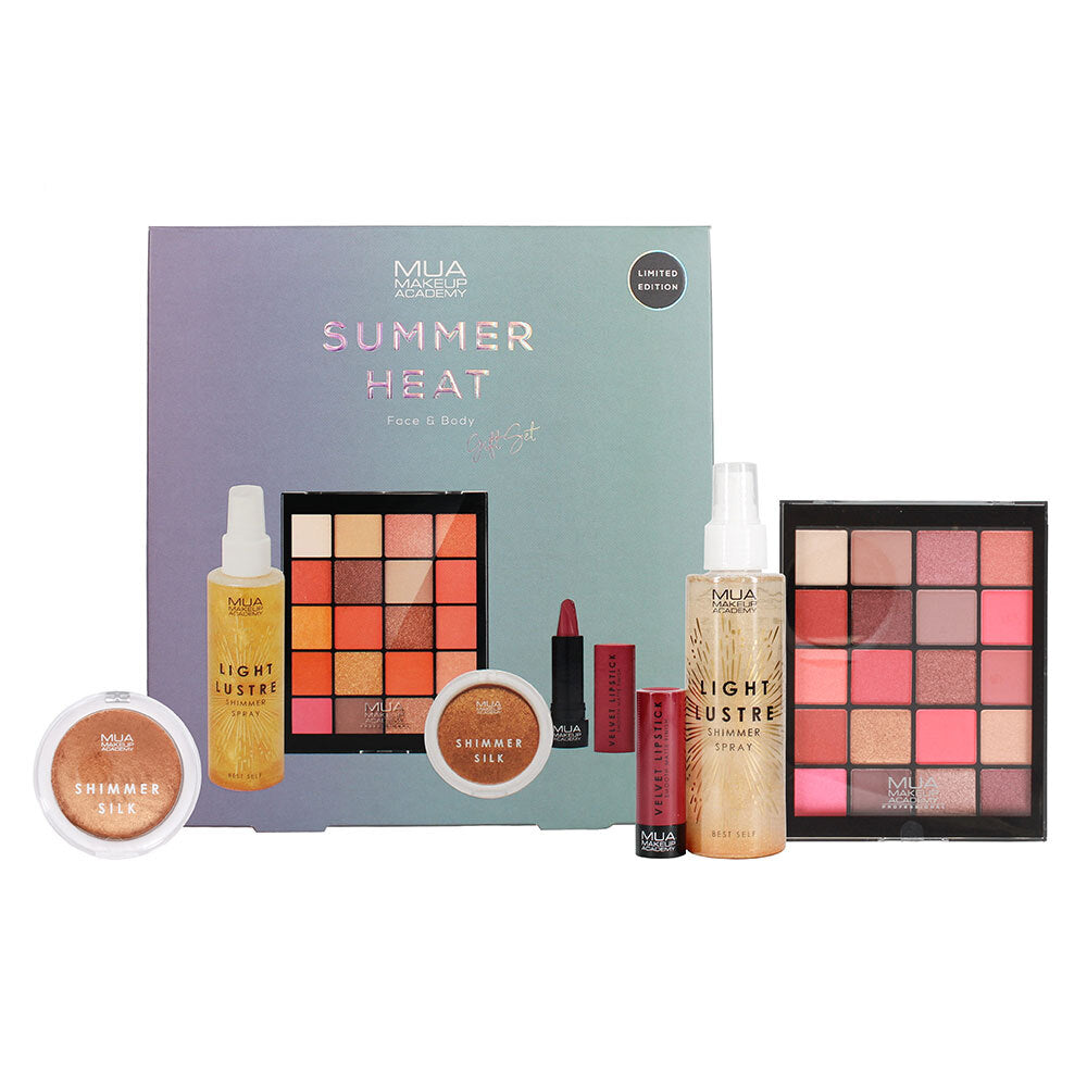 MUA Summer Heat Face & Body Gift Set 4pc