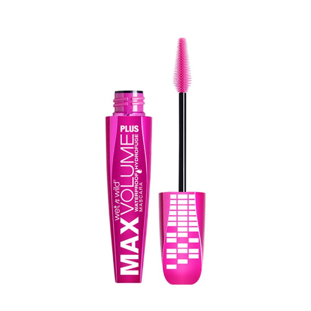 wet n wild Max Volume Waterproof Mascara Plus Amp’d Black