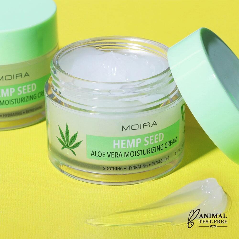 Moira Beauty Hemp Seed Aloe Vera Moisturizing Cream 50ml