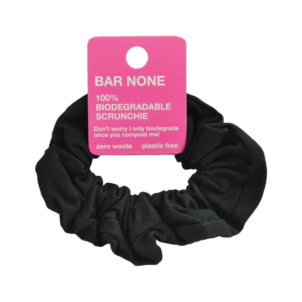 Bar None Scrunchie Black