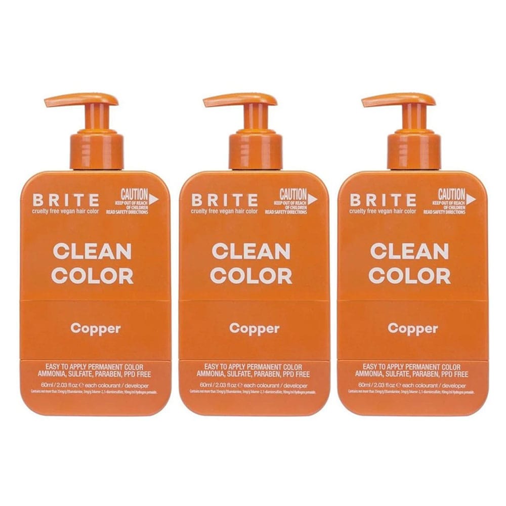 3x Brite Clean Color Copper